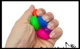 Sticky Small Floral Wall and Window Clinging Walker Balls Tumblers Crawlers -  Fun Small Toy Prize Assortment Ceiling Toy ASMR