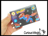 Mini Dino Crystal Brick Block Set - Dinosaur - Mini Building Toy Cute Novelty Prize