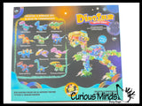 Mini Dino Crystal Brick Block Set - Dinosaur - Mini Building Toy Cute Novelty Prize