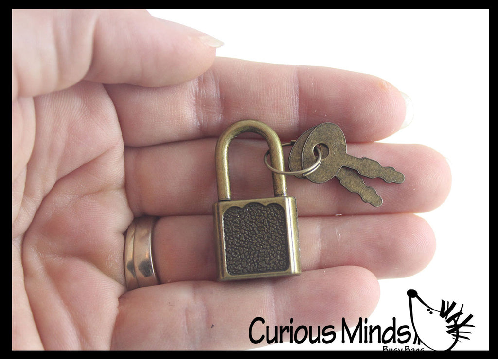 Mini Lock and Key - Functional