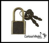 Mini Lock and Key - Functional