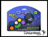 MukikiM Mini Electronic Flexible Piano or Drum Set Keychain Toy