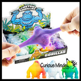 Sand Filled Stretchy Smash Gorilla Small Animals - Ape Lover Sensory Fidget Toy