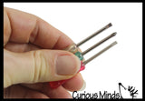 NEW - Mini Screwdriver Set  - Functional Tool Keychain - Fun Party Favor Prize Cute Tiny Tools