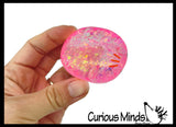 Mini Sugar Cat Ball - Thick Glue/Gel Stretch Ball - Ultra Squishy and Moldable Slow Rise Relaxing Sensory Fidget Stress Toy