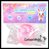 Mini Sugar Cat Ball - Thick Glue/Gel Stretch Ball - Ultra Squishy and Moldable Slow Rise Relaxing Sensory Fidget Stress Toy