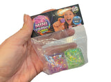 Mini Sugar Ice Cube Ball - Thick Glue/Gel Syrup Molasses Stretch Ball - Ultra Squishy and Moldable Slow Rise Relaxing Sensory Fidget Stress Toy Square Ice