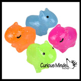 Cute Capybara Animal Mochi Squishy Animals - Kawaii -  Cute Individually Wrapped Toys - Sensory, Stress, Fidget Party Favor Toy