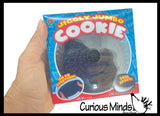 Jumbo Squishy Mochi Cookie - Sticky and Gummy Squish Toy Peeler Peeling Fidget