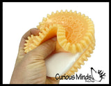 Jumbo Squishy Mochi Cookie - Sticky and Gummy Squish Toy Peeler Peeling Fidget
