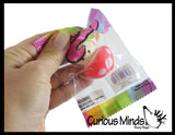 Cute Mushroom Mochi Squishy - Kawaii -  Cute Individually Wrapped Toys - Sensory, Stress, Fidget Party Favor Toy