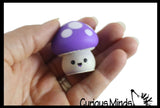 Cute Mushroom Mochi Squishy - Kawaii -  Cute Individually Wrapped Toys - Sensory, Stress, Fidget Party Favor Toy