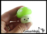 Cute Mushroom Mochi Squishy - Kawaii -  Cute Individually Wrapped Toys - Sensory, Stress, Fidget Party Favor Toy