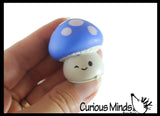 Cute Mushroom Mochi Squishy - Kawaii -  Cute Individually Wrapped Toys - Sensory, Stress, Fidget Party Favor Toy