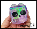 Sugar Animal Cube Ball - Thick Glue/Gel Syrup Molasses Stretch Ball - Ultra Squishy and Moldable Slow Rise Relaxing Sensory Fidget Stress Toy Square