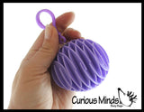 Transformation Mesh Worm Clip - Deform Net Fidget - Morph Changes Shapes