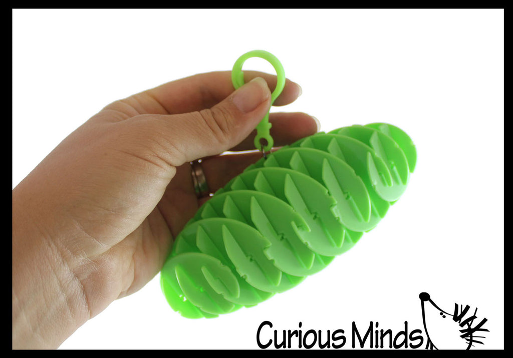 Transformation Mesh Worm Clip - Deform Net Fidget - Morph Changes Shapes