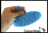 Transformation Mesh Worm Clip - Deform Net Fidget - Morph Changes Shapes