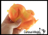 Sand Filled Stretchy Muscular Capybara Animals - Funny Muscle Man Sensory Fidget Toy Bodybuilder