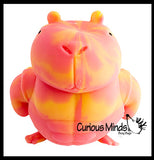 Sand Filled Stretchy Muscular Capybara Animals - Funny Muscle Man Sensory Fidget Toy Bodybuilder