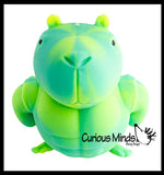 Sand Filled Stretchy Muscular Capybara Animals - Funny Muscle Man Sensory Fidget Toy Bodybuilder