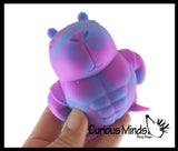 Sand Filled Stretchy Muscular Capybara Animals - Funny Muscle Man Sensory Fidget Toy Bodybuilder
