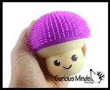 NEW - Puffer Mushroom Ball -  Fungus Indoor Soft Hairy Air-Filled Sensory Ball