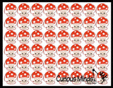 Mushroom Purse Crossover Bag Zipper Cute Soft Zipper