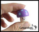 Adorable Soft Mushroom Toppers - Cute School Supply Gift - Desk Pet - Collectible Figurine