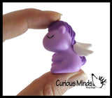 NEW - Cute Mystical Creatures Mini Figurines - Collectible Prizes and Rewards - Mermaid, Dragon, Unicorn, Alien, Bigfoot, Gnome