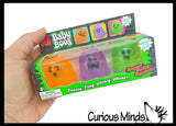 IN STOCK - NeeDoh Baby Boos Mini Ghost Glow in Dark  - Schylling New Sealed Halloween