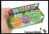 IN STOCK - NeeDoh Baby Boos Mini Ghost Glow in Dark  - Schylling New Sealed Halloween