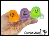 IN STOCK - NeeDoh Baby Boos Mini Ghost Glow in Dark  - Schylling New Sealed Halloween