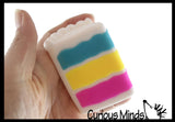 IN STOCK - NeeDoh Piece of Cake- Ultra Squishy Relaxing Sensory Fidget Stress Toy Nee doh