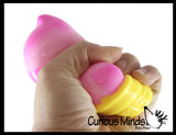 NeeDoh Nice Cream Ice Cream Cone - Ultra Squishy Relaxing Sensory Fidget Stress Toy Nee doh