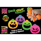 IN STOCK - NeeDoh Jack Glow Lantern Pumpkin Glow in Dark Jack O Lantern - Schylling New Sealed Halloween