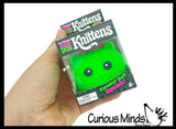 NeeDoh Knittens Winter Knit Cat Christmas Stress Balls - Relaxing Sensory Fidget Stress Toy Nee Doh