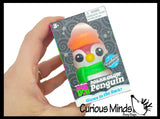 2026 NeeDoh Penguin Polar Glow Squish - Glow in Dark Sugar Ball -  Relaxing Sensory Fidget Stress Toy Nee doh