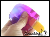 NeeDoh Popsicle Nice-sicle Sugar Ball - Thick Glue/Gel Stretch Ball - Ultra Squishy and Moldable Slow Rise Relaxing Sensory Fidget Stress Toy Nee doh