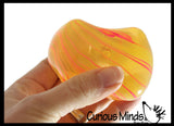 NeeDoh Swirl Nice Cube Ice Sugar Ball - Thick Glue/Gel Stretch Ball - Ultra Squishy and Moldable Slow Rise Relaxing Sensory Fidget Stress Toy Nee doh