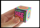 IN STOCK - NeeDoh 4 Pack Quad Squad - Assorted Teenie Tiny Nee-Doh Soft Doh Filled Stretch Ball - (Colorwave, Crunchy, Glitter) (Copy)
