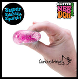 IN STOCK - NeeDoh 4 Pack Quad Squad - Assorted Teenie Tiny Nee-Doh Soft Doh Filled Stretch Ball - (Colorwave, Crunchy, Glitter) (Copy)