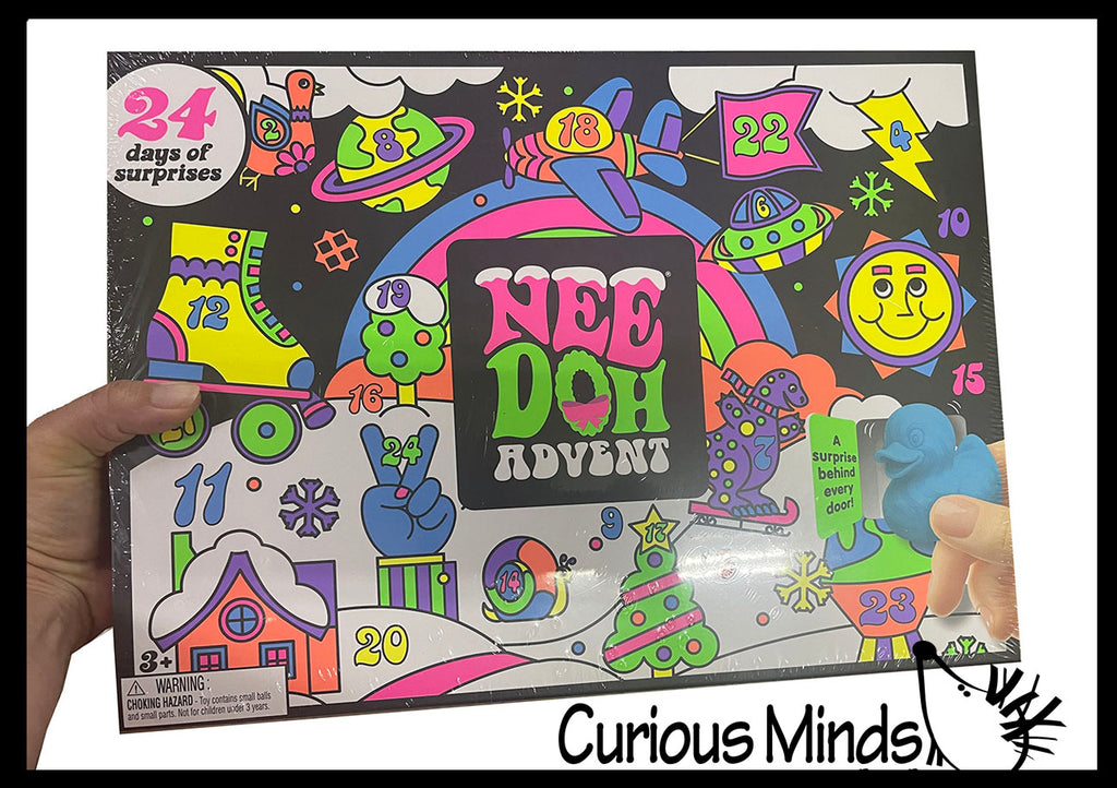 NeeDoh Advent Calendar - 24 days of Squish - Christmas Gift Toy 2026