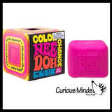 IN STOCK - NeeDoh CUBE Color Changing Soft Doh Filled Stretch Ball - Ultra Squishy and Moldable Relaxing Sensory Fidget Stress Toy Nee Doh