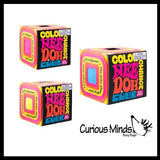 IN STOCK - NeeDoh CUBE Color Changing Soft Doh Filled Stretch Ball - Ultra Squishy and Moldable Relaxing Sensory Fidget Stress Toy Nee Doh