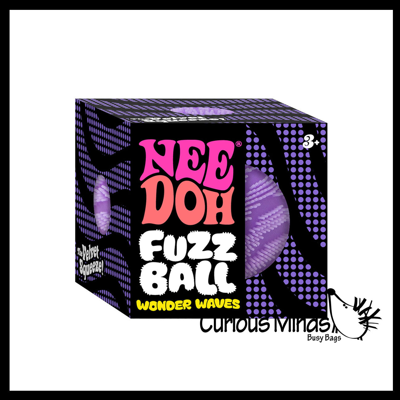 IN STOCK - NeeDoh Fuzzball Waves Soft Doh Filled Stretch Ball - Ultra ...