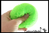 NEW - NeeDoh Fuzzball FLOWER POWER Soft Doh Filled Stretch Ball - Ultra Squishy and Moldable Relaxing Sensory Fidget Stress Toy Nee Doh Fuzz