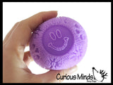 NEW - NeeDoh Fuzzball FLOWER POWER Soft Doh Filled Stretch Ball - Ultra Squishy and Moldable Relaxing Sensory Fidget Stress Toy Nee Doh Fuzz