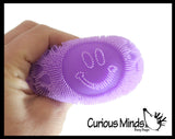 NEW - NeeDoh Fuzzball FLOWER POWER Soft Doh Filled Stretch Ball - Ultra Squishy and Moldable Relaxing Sensory Fidget Stress Toy Nee Doh Fuzz