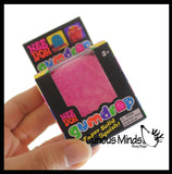 NeeDoh Gumdrop Sugar Ball - Thick Glue/Gel Stretch Ball - Ultra Squishy and Moldable Slow Rise Relaxing Sensory Fidget Stress Toy
